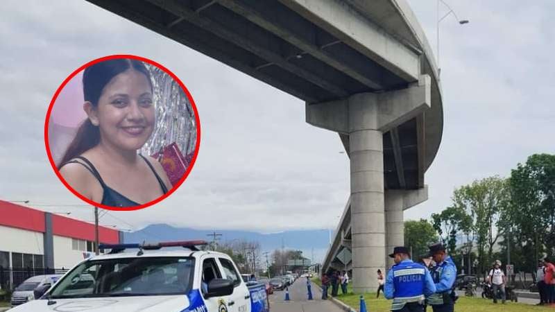 Mujer que murió al caer de puente en SPS