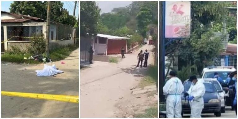 Sangriento domingo: 15 personas mueren violentamente en Honduras