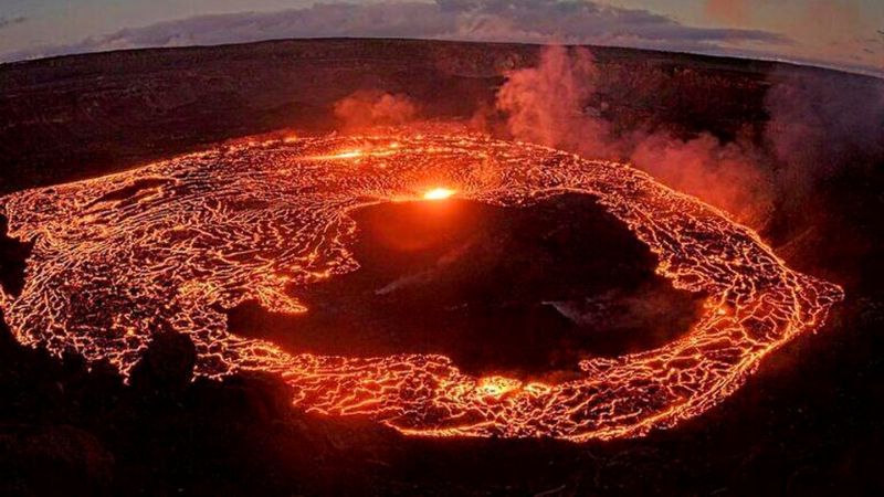 Alerta roja en Hawai por la erupción del volcán Kilauea