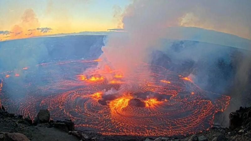 Alerta roja en Hawai por la erupción del volcán Kilauea