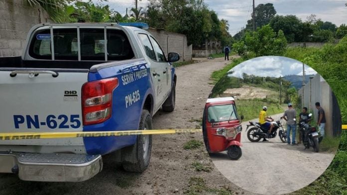 Matan a mototaxista en Distrito Central