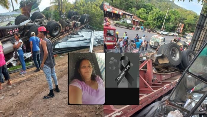 Hondureña muere accidente Nicaragua