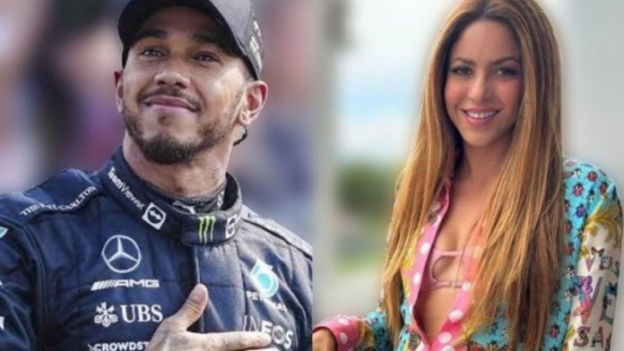 Shakira aprovechó su regreso a Barcelona ¿para estar cerca de Lewis Hamilton?