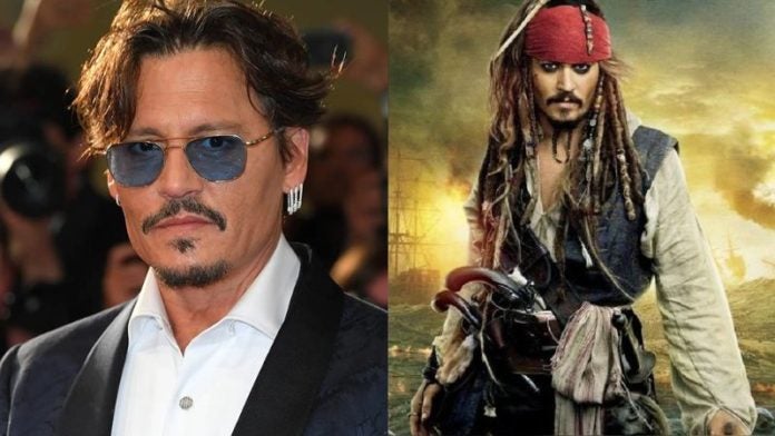 Johnny Depp en Piratas del Caribe