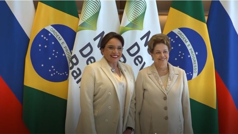 Dilma Rousseff, y Xiomara Castro