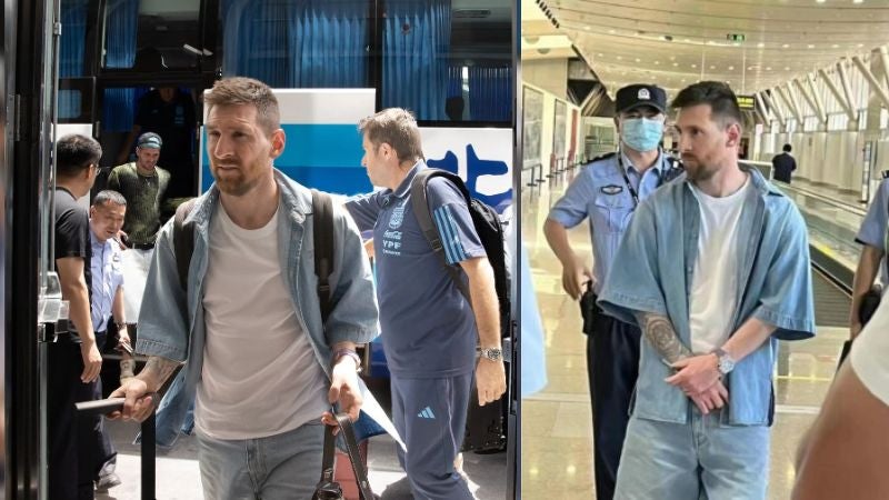 Messi detenido por migración en China