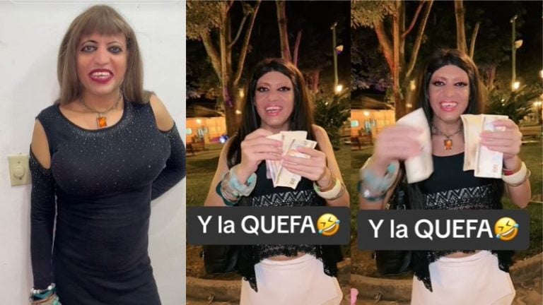 hondureña trans en TikTok