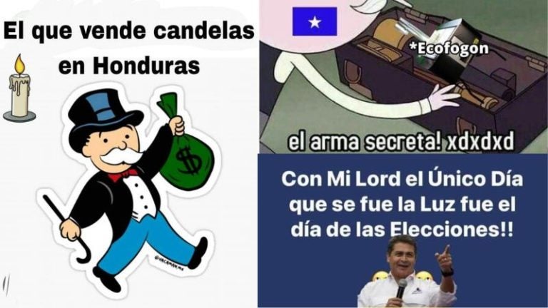 memes por apagones de luz