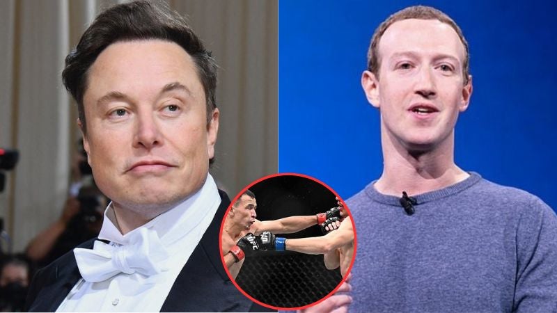 Pelea Elon Musk Mark Zuckerberg