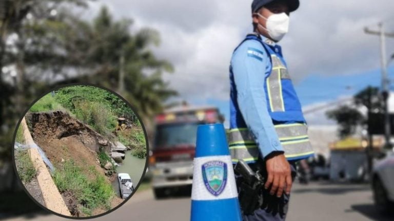 Personas sobreviven de milagro tras caer en hondonada en Copán