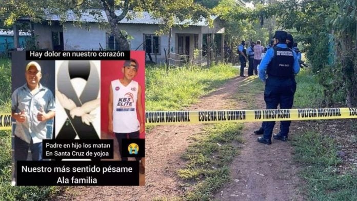 Por robar ofrenda mataron padre hijo