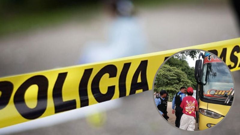 Matan una persona durante asalto a bus en Intibucá