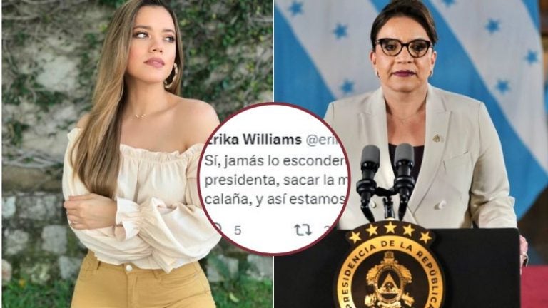 Erika Williams a Xiomara Castro