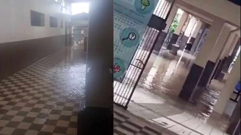 Se inunda el hospital San Felipe