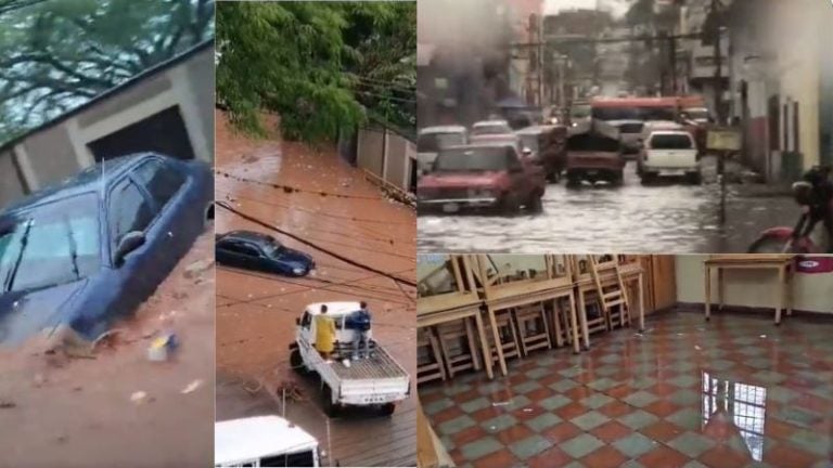 Inundaciones en Tegucigalpa