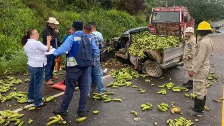 Tras accidente vehicular muere un hombre en carretera a Olancho