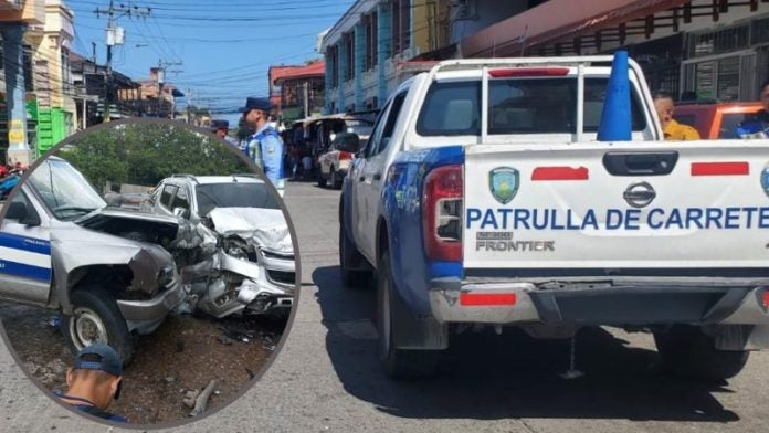 Fuerte accidente vial deja dos heridos en La Granja, TGU