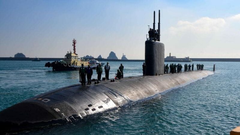 EEUU enviará un submarino con armas nucleares a Corea del Sur