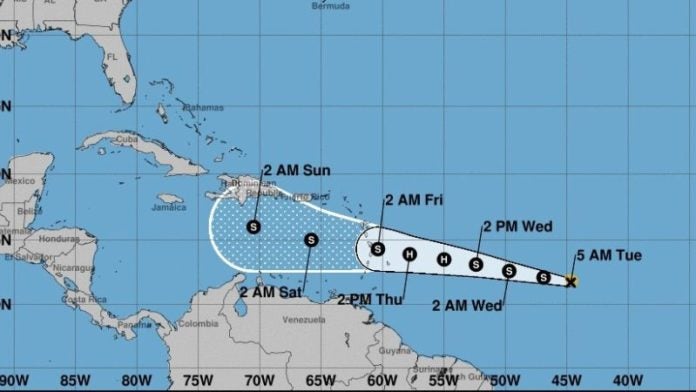 Tormenta Tropical Bret