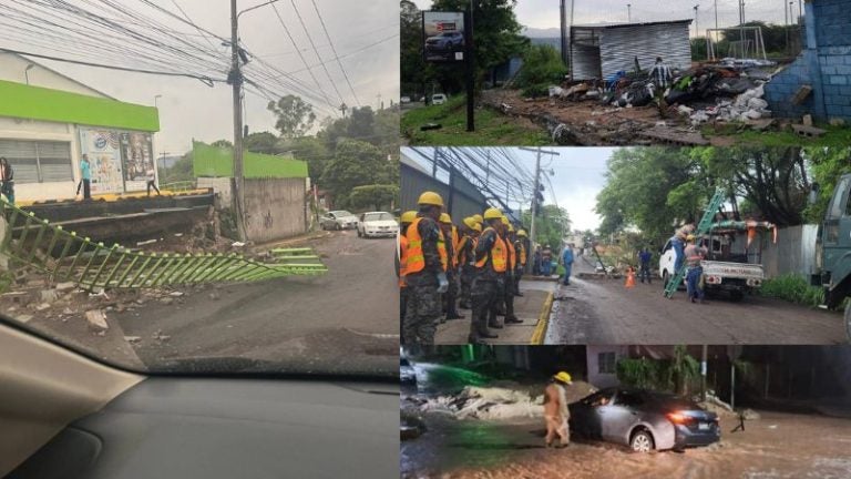 daños capital tras intensa lluvia