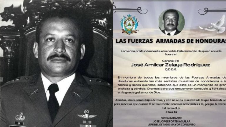 Muere el coronel José Zelaya