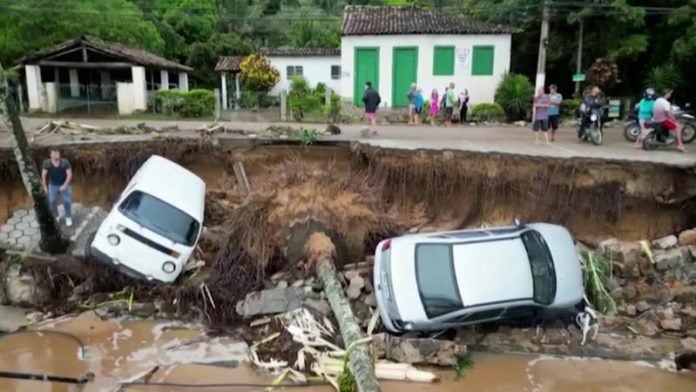 Ciclón muertes Brasil