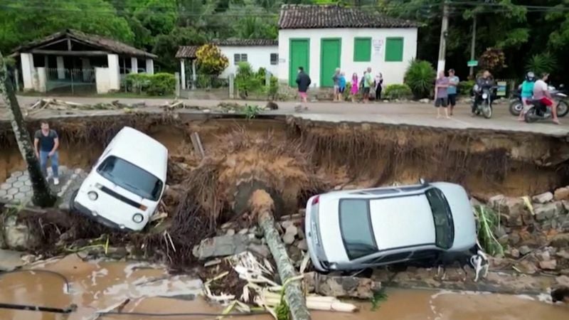Ciclón muertes Brasil