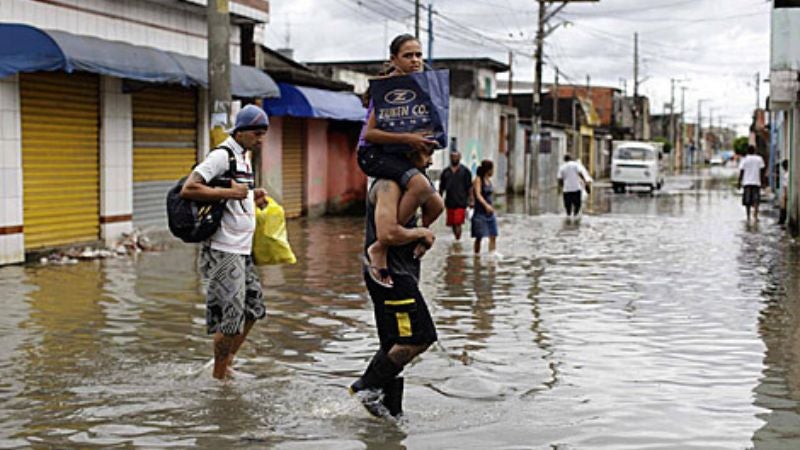 Ciclón muertes Brasil