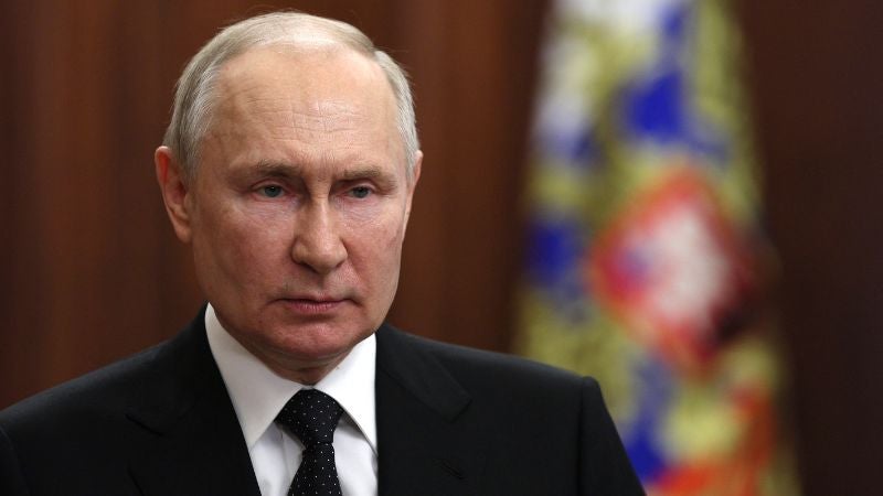 Putin denuncia "traición" grupo Wagner