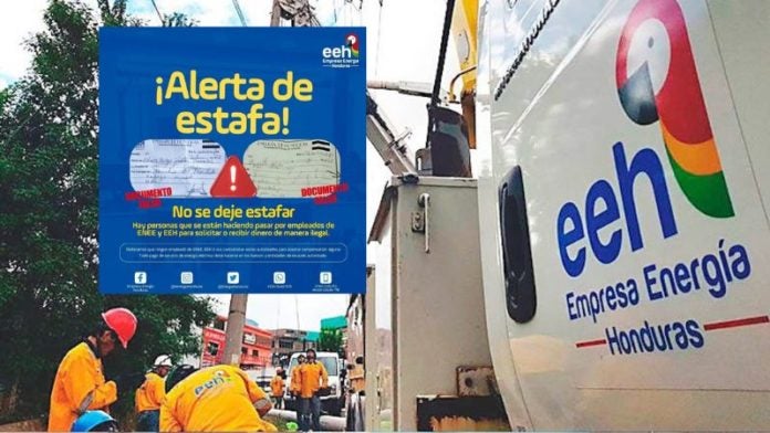 EEH advierte nueva estafa