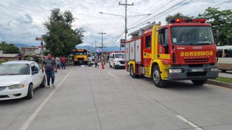 Dos personas mueren accidente Comayagua