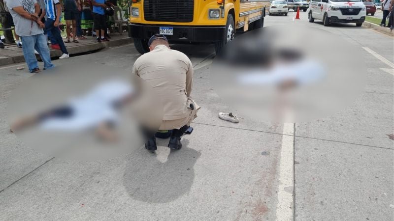 Dos personas mueren accidente Comayagua