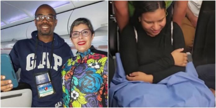 Médico ceibeño atiende parto en vuelo