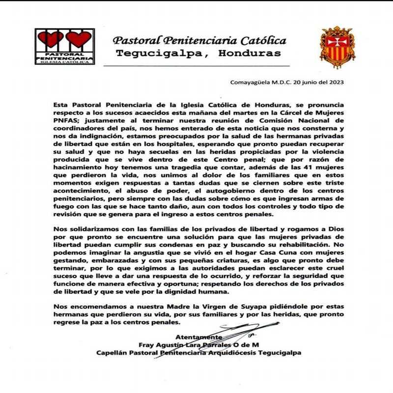 PASTORAL PENITENCIARIA 