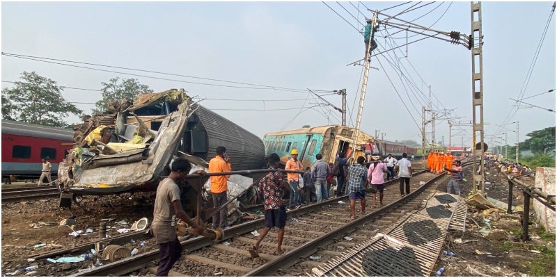colisión de trenes en India (2)