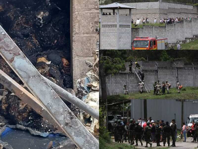 Identifican a 15 privadas de libertad muertas en PNFAS