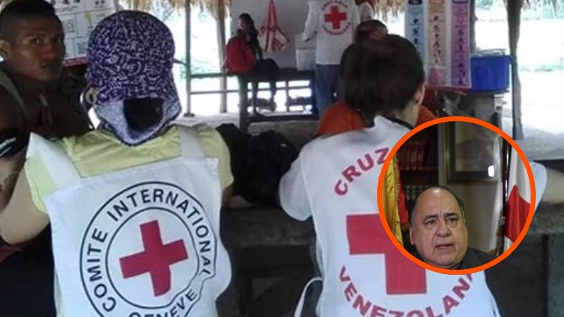Venezuela presidente de la Cruz Roja local
