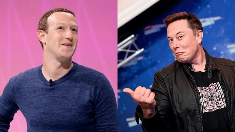 Elon Musk reta a Mark Zuckerberg a concurso de 