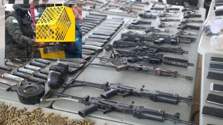 En horno y con trituradora destruyen armas decomisadas en cárceles