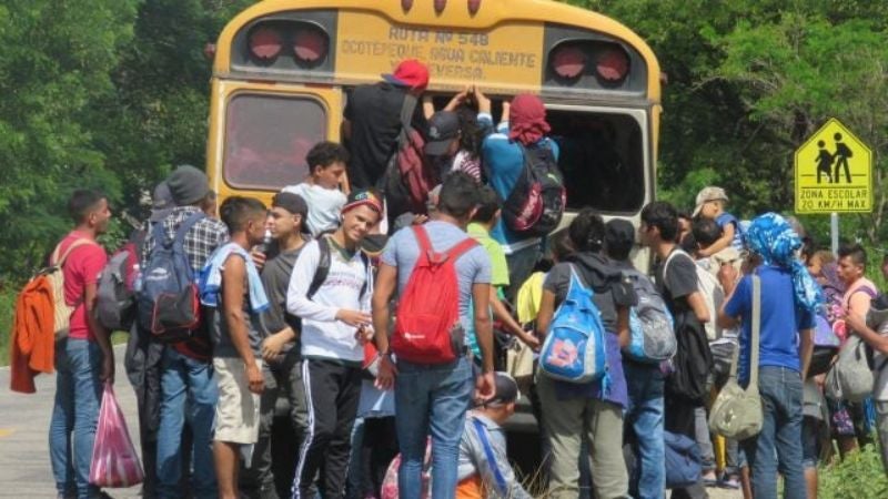 Denuncian permisos dudosos para transporte de migrantes en Choluteca