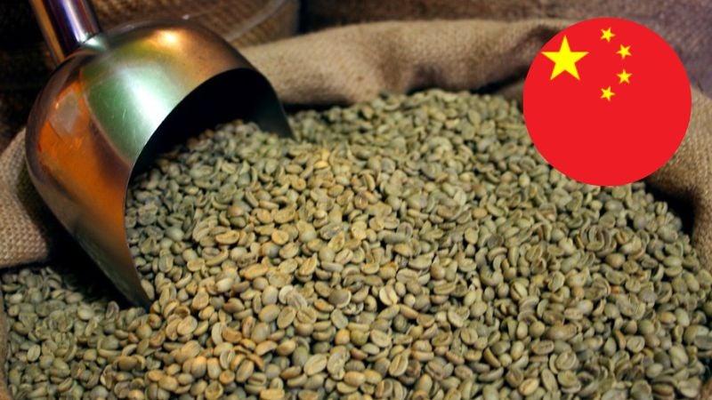 Exportación de café a China