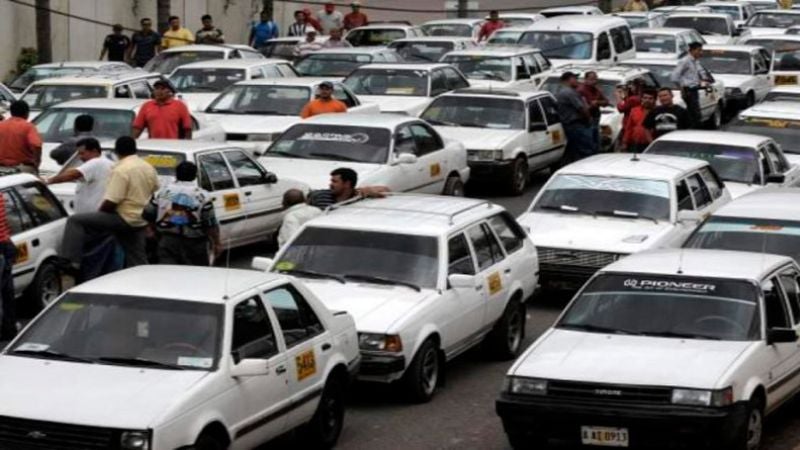 Taxistas de Honduras