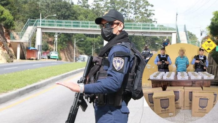 Arrestan a ciudadano por traficar más de 60 mil cigarrillos en Yoro