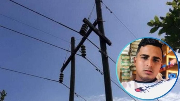 Hombre muere tras recibir descarga eléctrica en Olancho