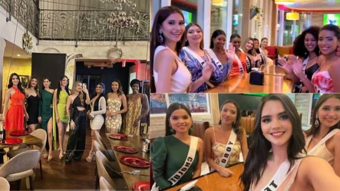 concentración de candidatas Miss Honduras