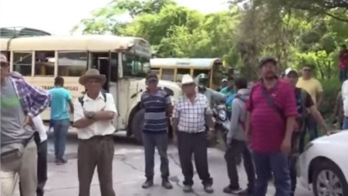 protestan La Libertad Comayagua