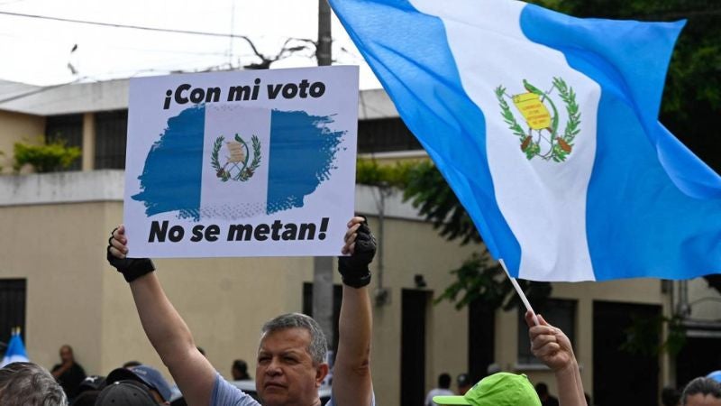 Exigen resultados elecciones Guatemala