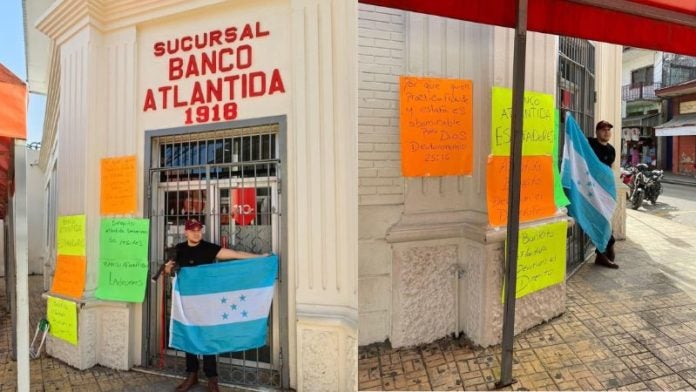 hondureño se toma Banco Atlántida