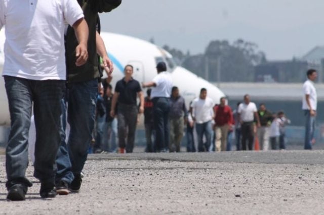 Conmigho migrantes hondureños deportados 2023