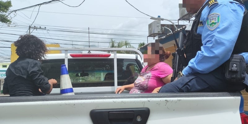 Capturan a mujeres en La Ceiba